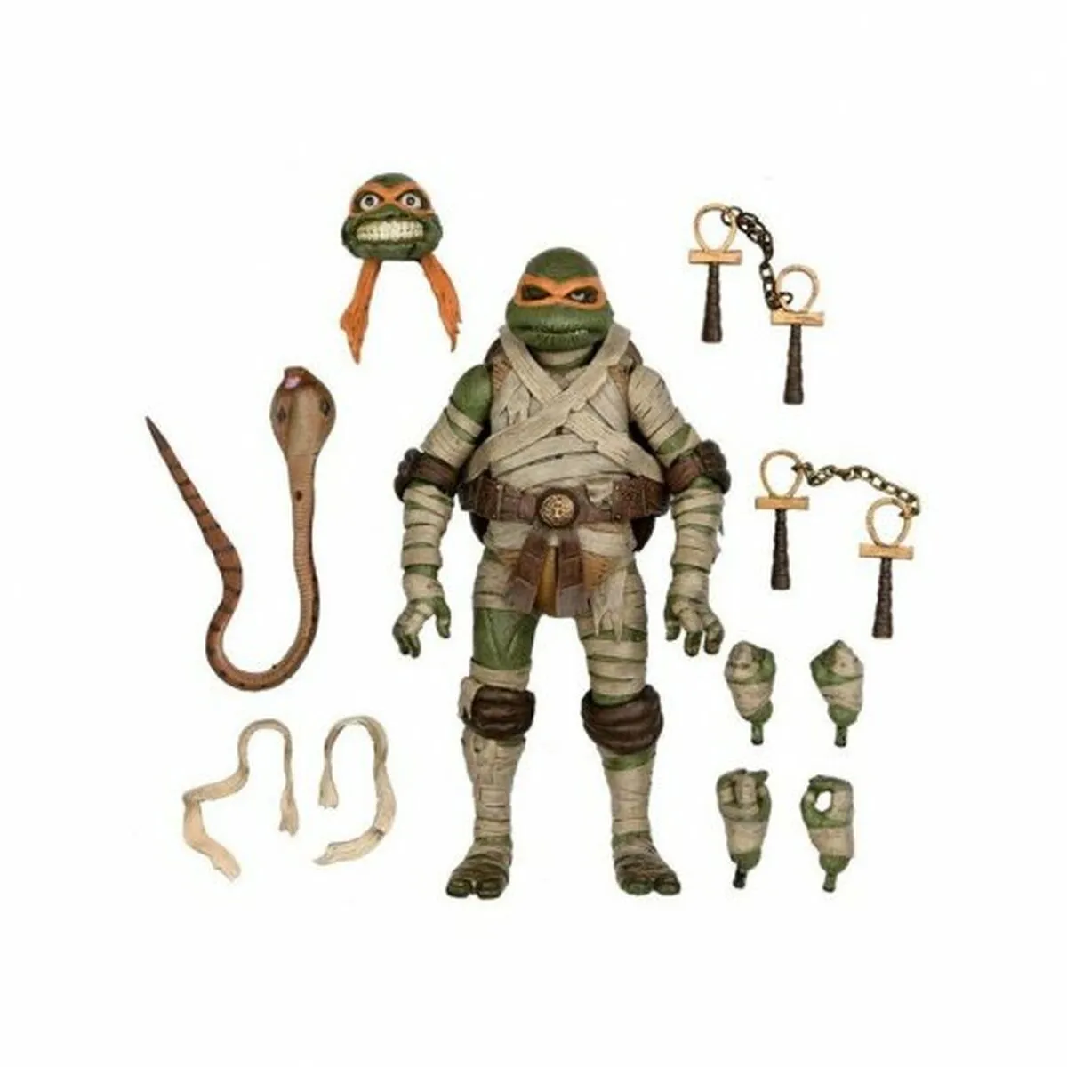 Personaggi d'Azione Neca Michelangelo Mummy Moderno