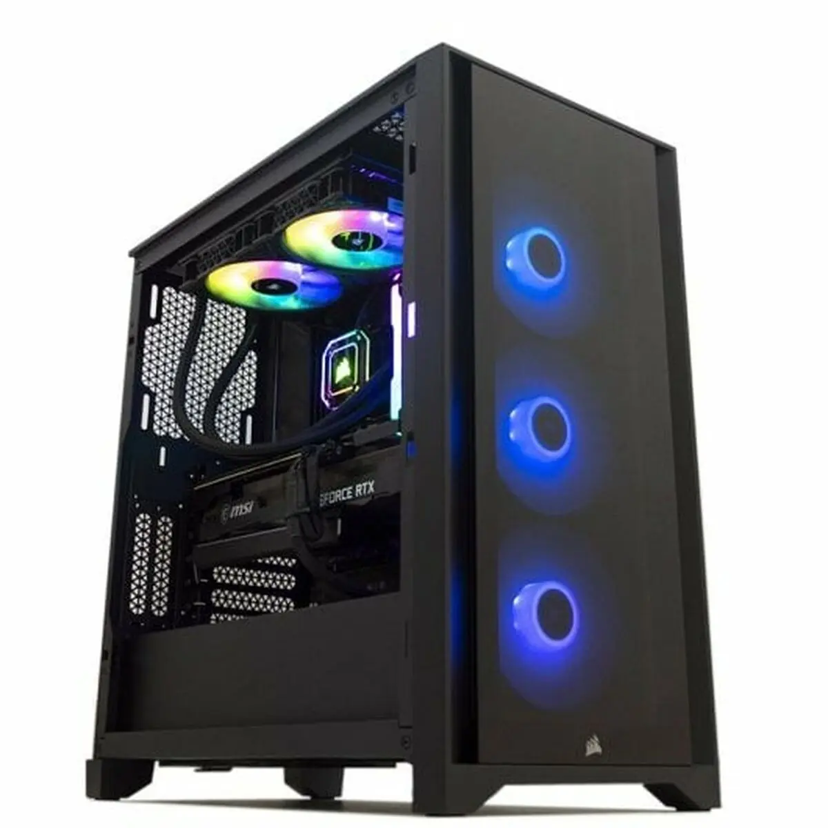 PC da Tavolo PcCom PCC-IMP3-13700KF-2TB-4070TI-BLK Intel Core i7-13700KF 32 GB RAM 2 TB SSD Nvidia Geforce RTX 4070