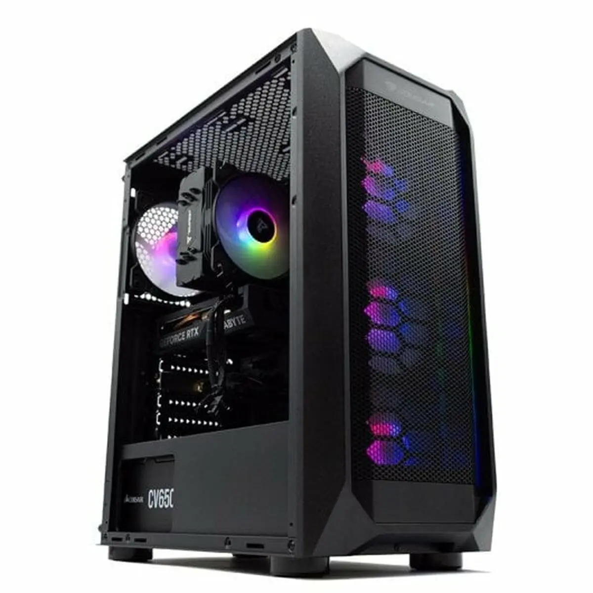 PC da Tavolo PcCom Ready Intel Core i5-12400F 16 GB RAM 1 TB SSD Nvidia Geforce RTX 4060