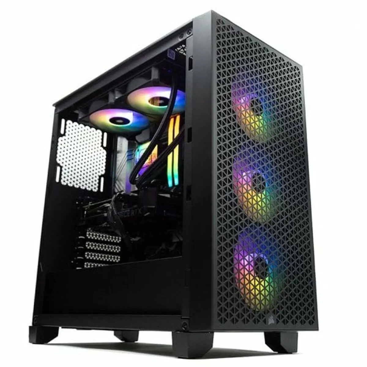 PC da Tavolo PcCom PCCOMRDY13600KF-4060TIW i5-13600KF 32 GB RAM 1 TB SSD Nvidia Geforce RTX 4060