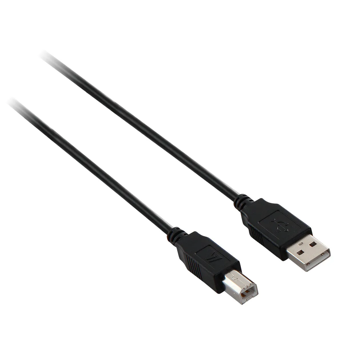 Cavo USB A con USB B V7 V7E2USB2AB-05M Nero 5 m