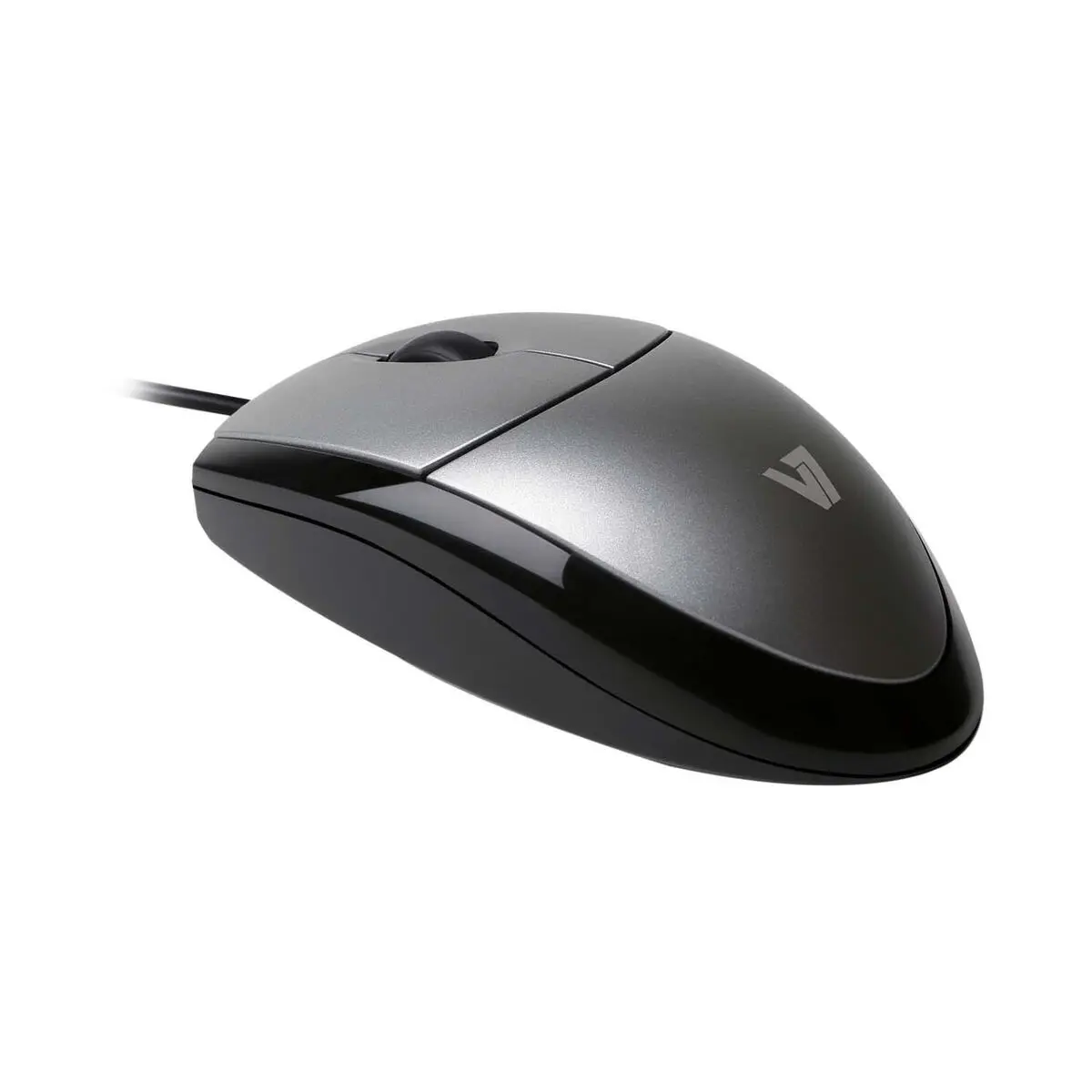 Mouse V7 MV3000010-5EC Nero/Argentato