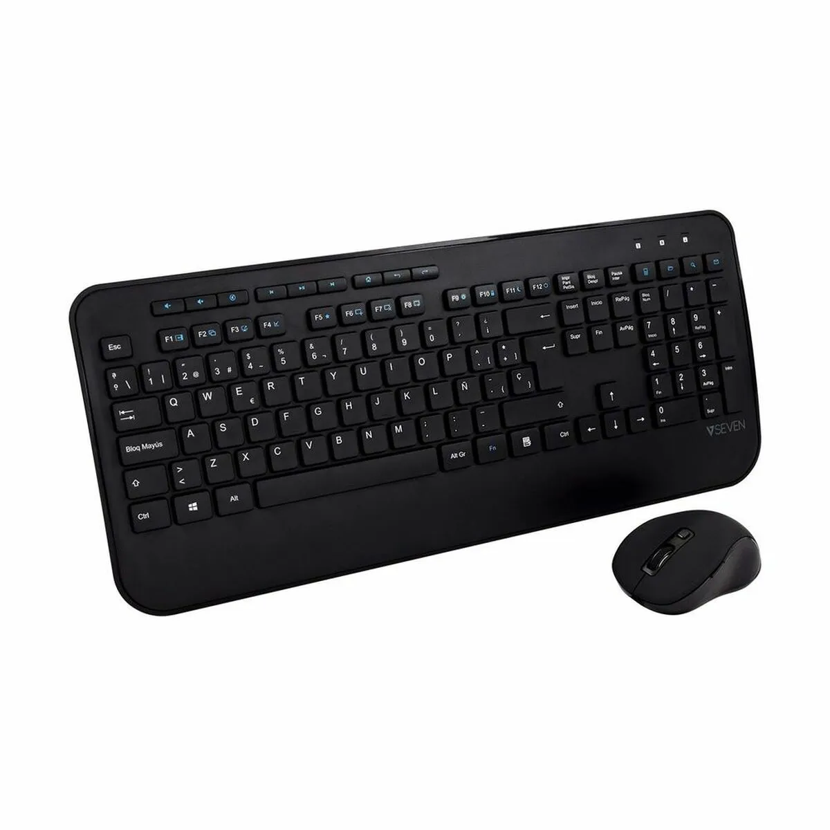 Tastiera e Mouse V7 CKW300ES Qwerty in Spagnolo Spagnolo