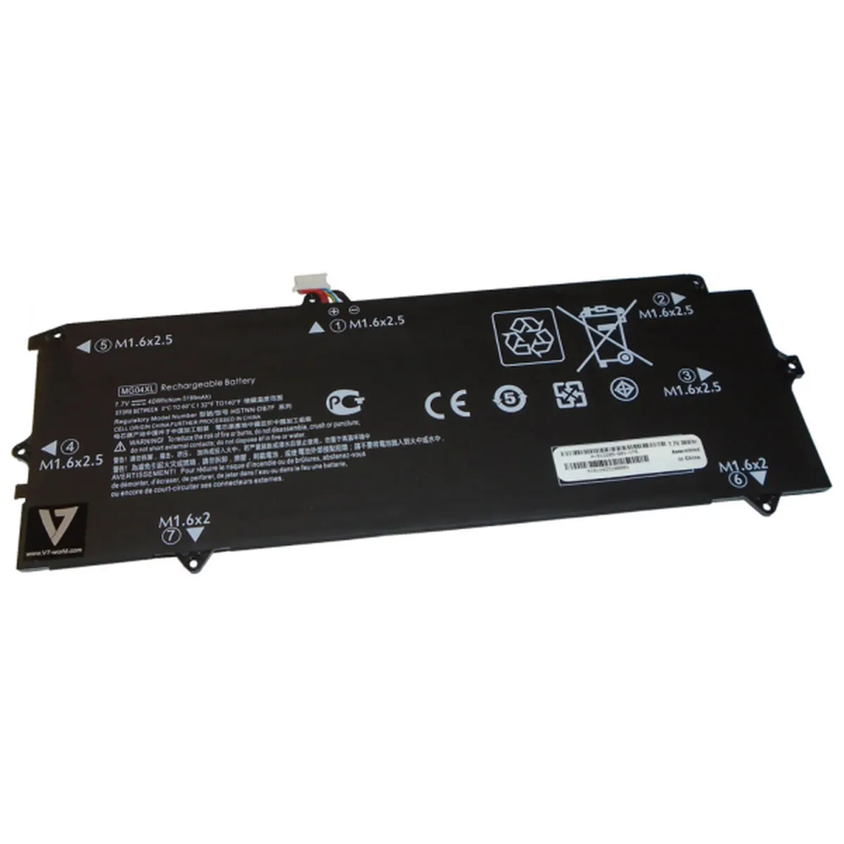 Batteria per Notebook V7 H-812205-001-V7E Nero 4820 mAh