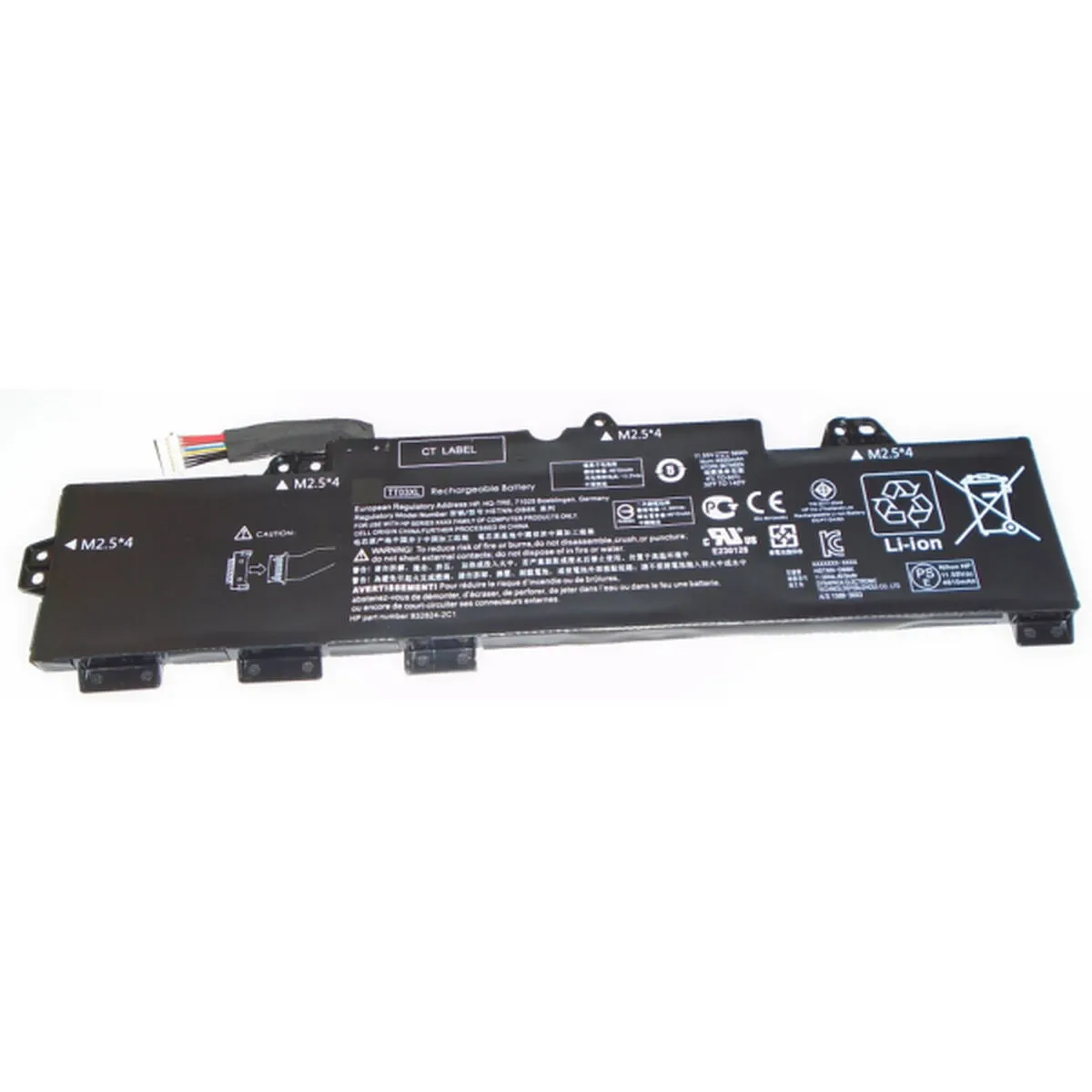 Batteria per Notebook V7 H-933322-855-V7E Nero 4850 mAh