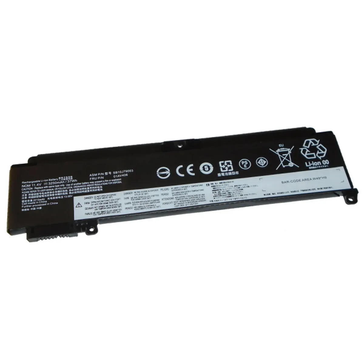 Batteria per Notebook V7 L-00HW025-V7E Nero 2270 mAh