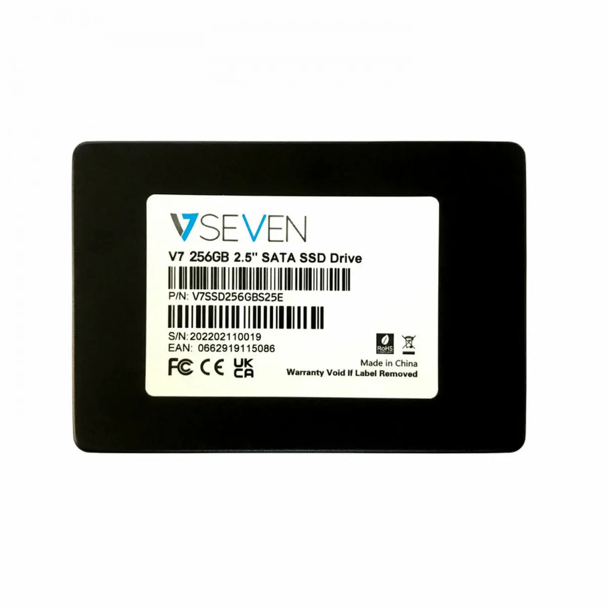 Hard Disk V7 V7SSD256GBS25E 256 GB SSD