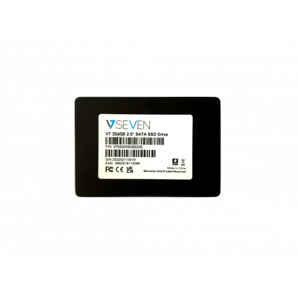 Hard Disk V7 V7SSD1TBNV3E 256 GB 2,5"