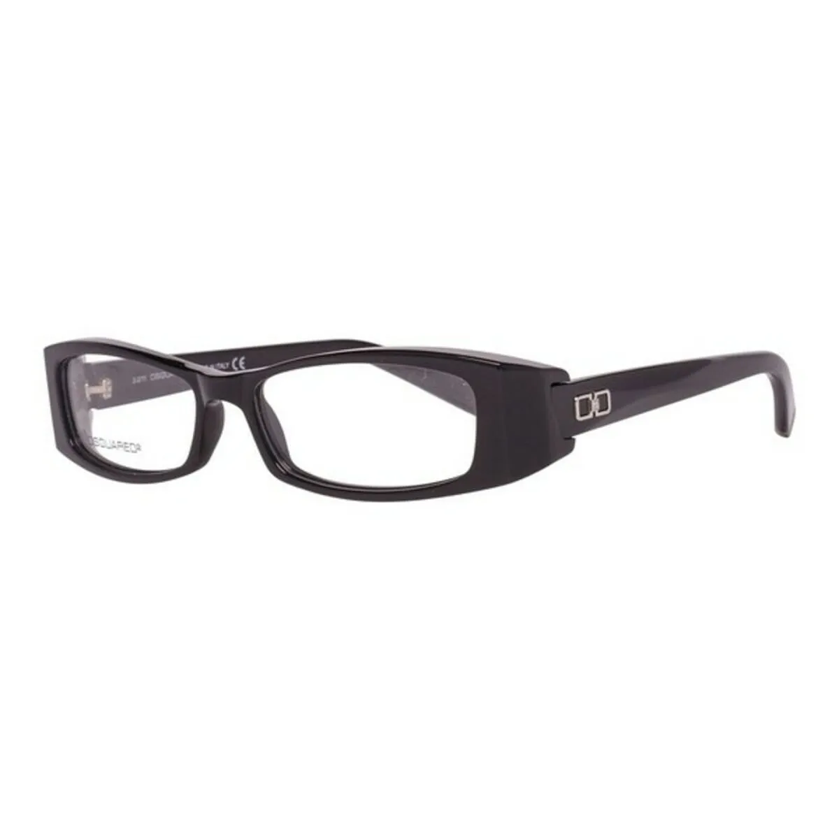 Montatura per Occhiali Donna Dsquared2 DQ5020-001 Nero (ø 51 mm)