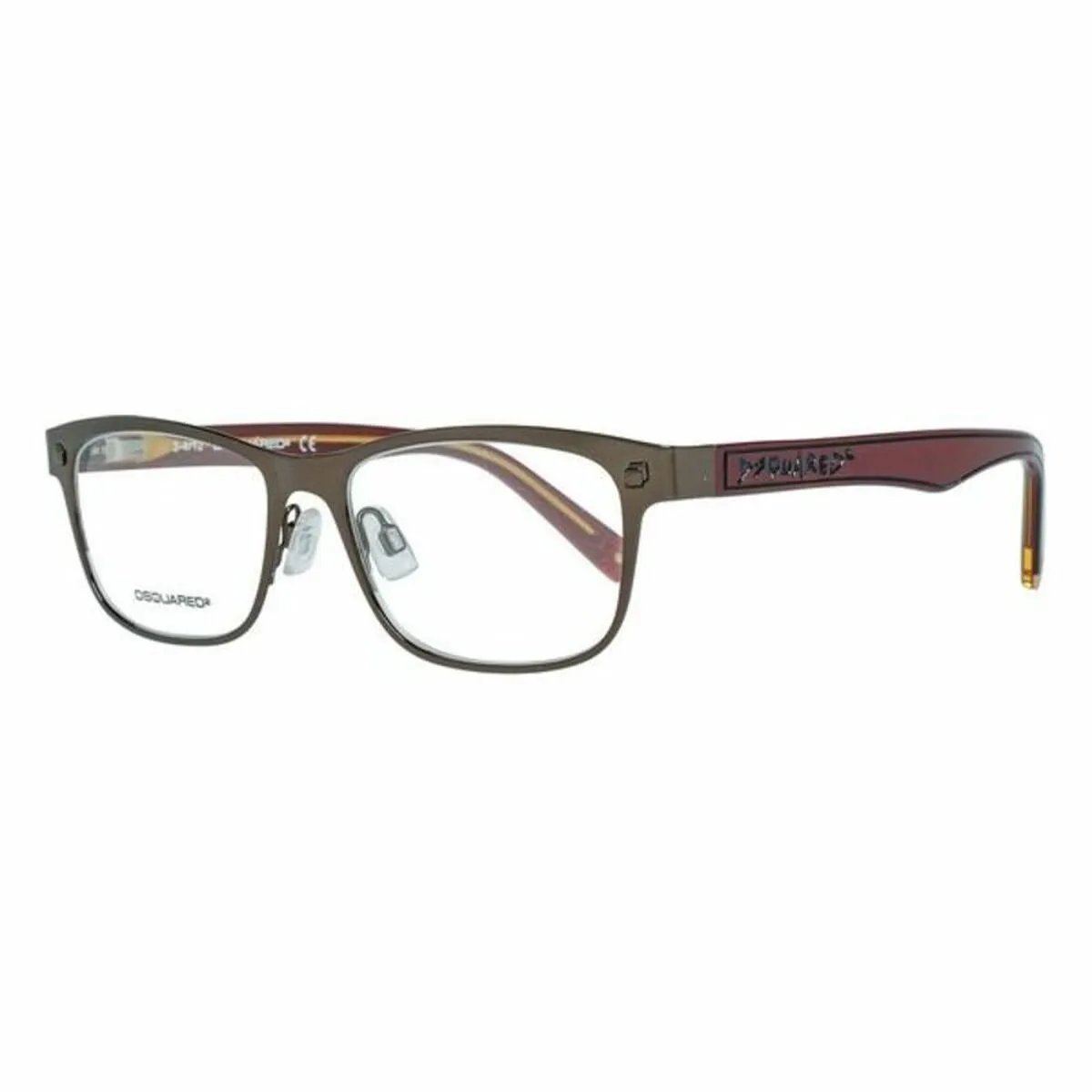 Montatura per Occhiali Uomo Dsquared2 DQ5099-045-52 Marrone (ø 52 mm)