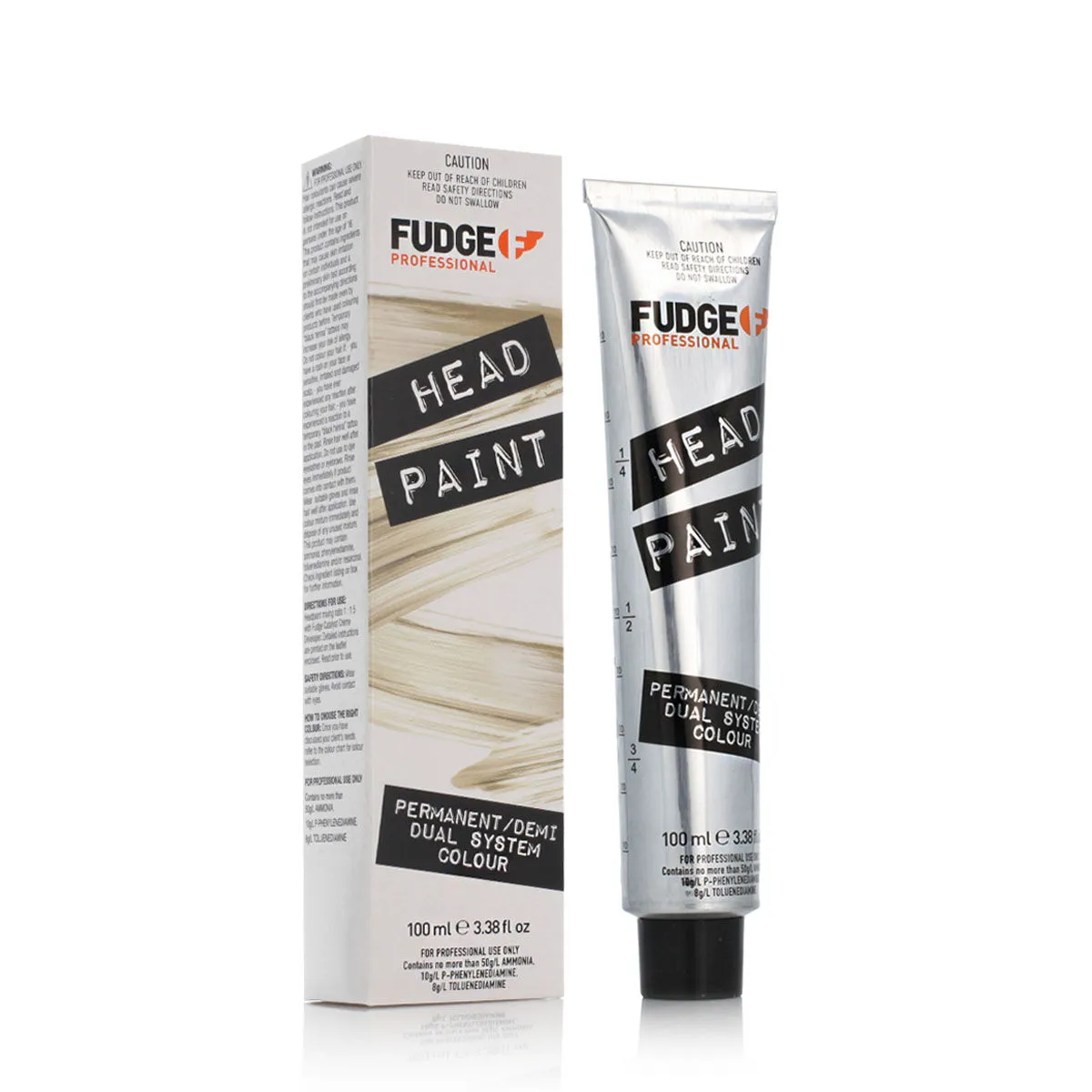 Tintura Permanente Fudge Professional HeadPaint Nº 8.0 Light Blonde (100 ml)