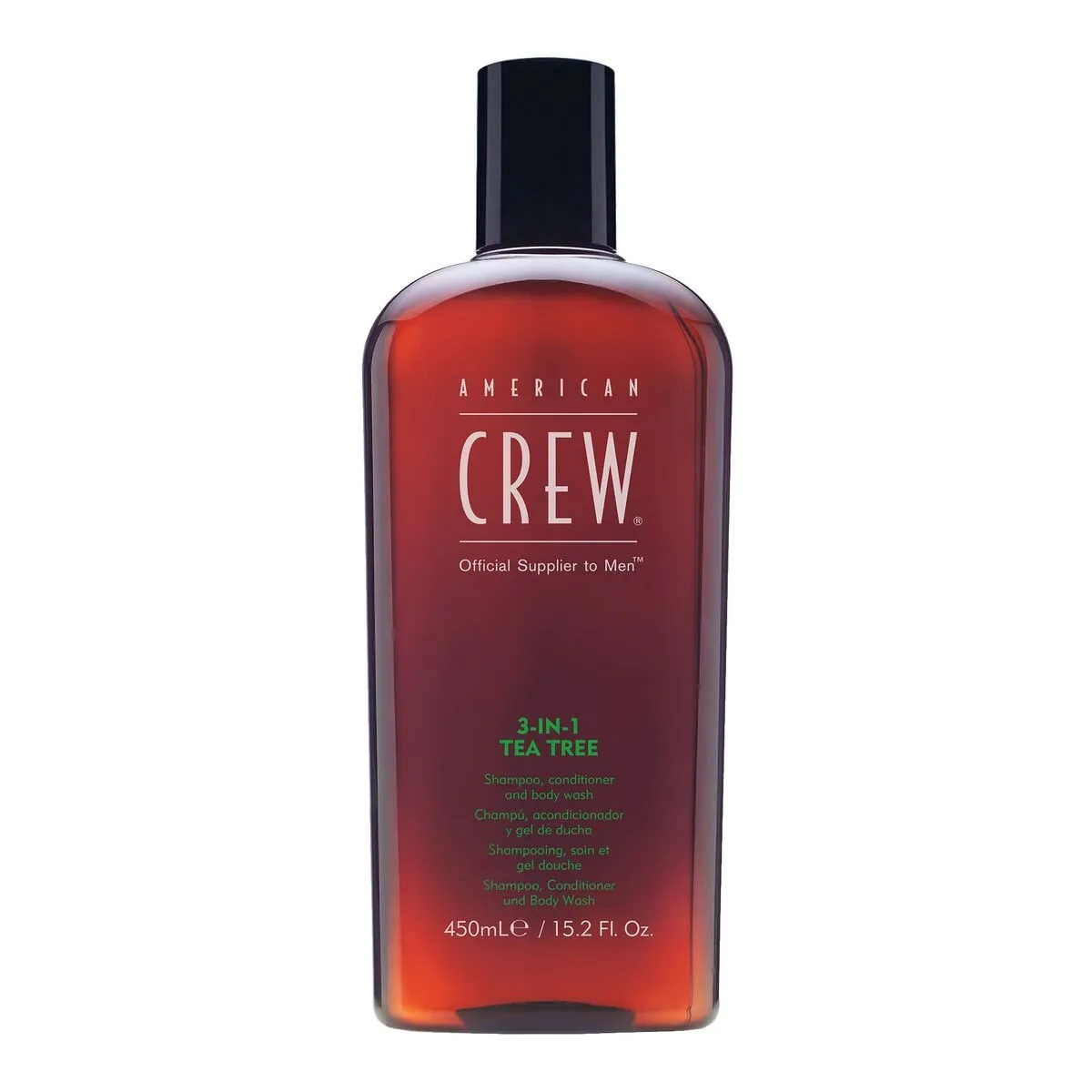 Shampoo, Balsamo e Gel Doccia American Crew Albero del tè 450 ml