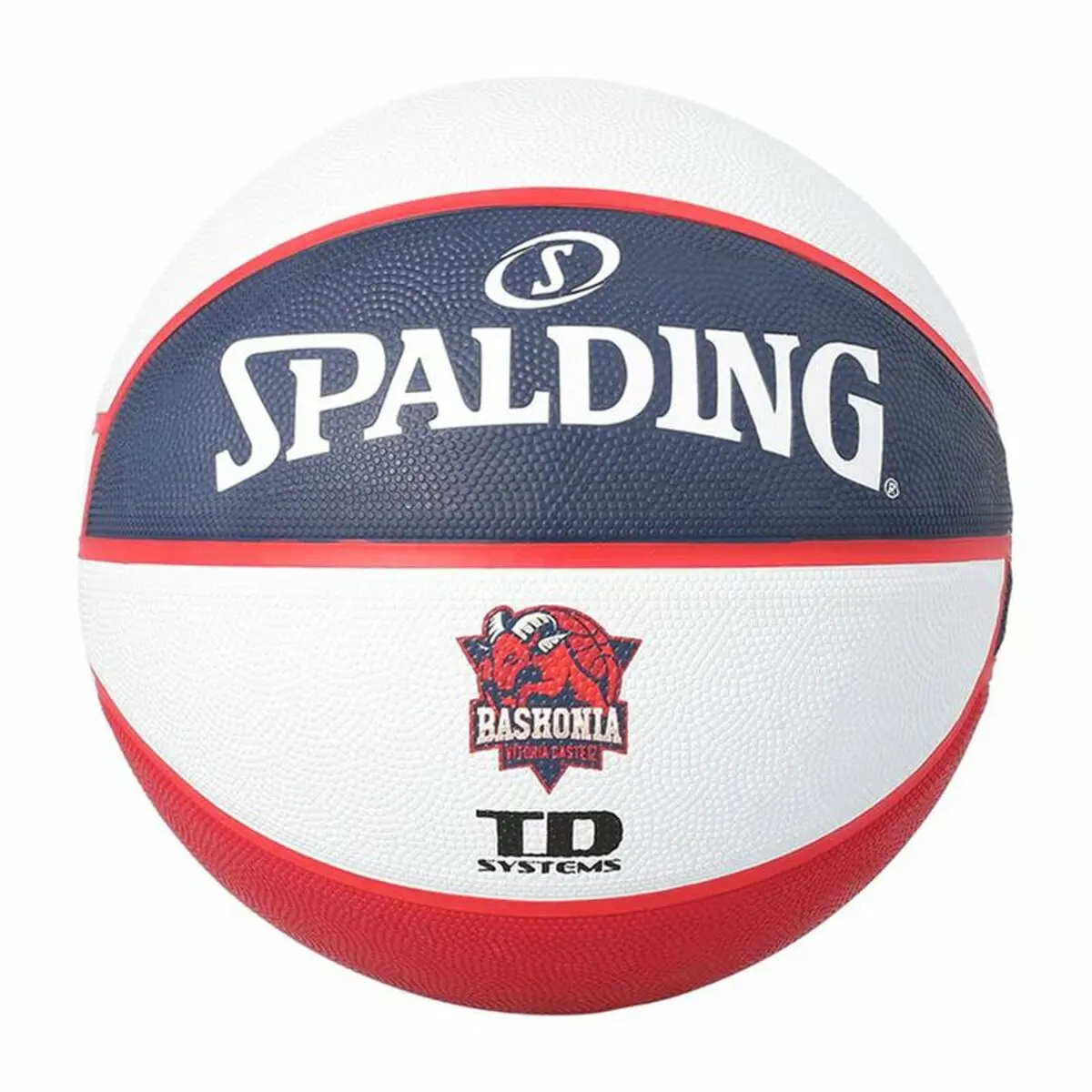 Pallone da Basket Spalding Baskonia Vitoria Rosso 7