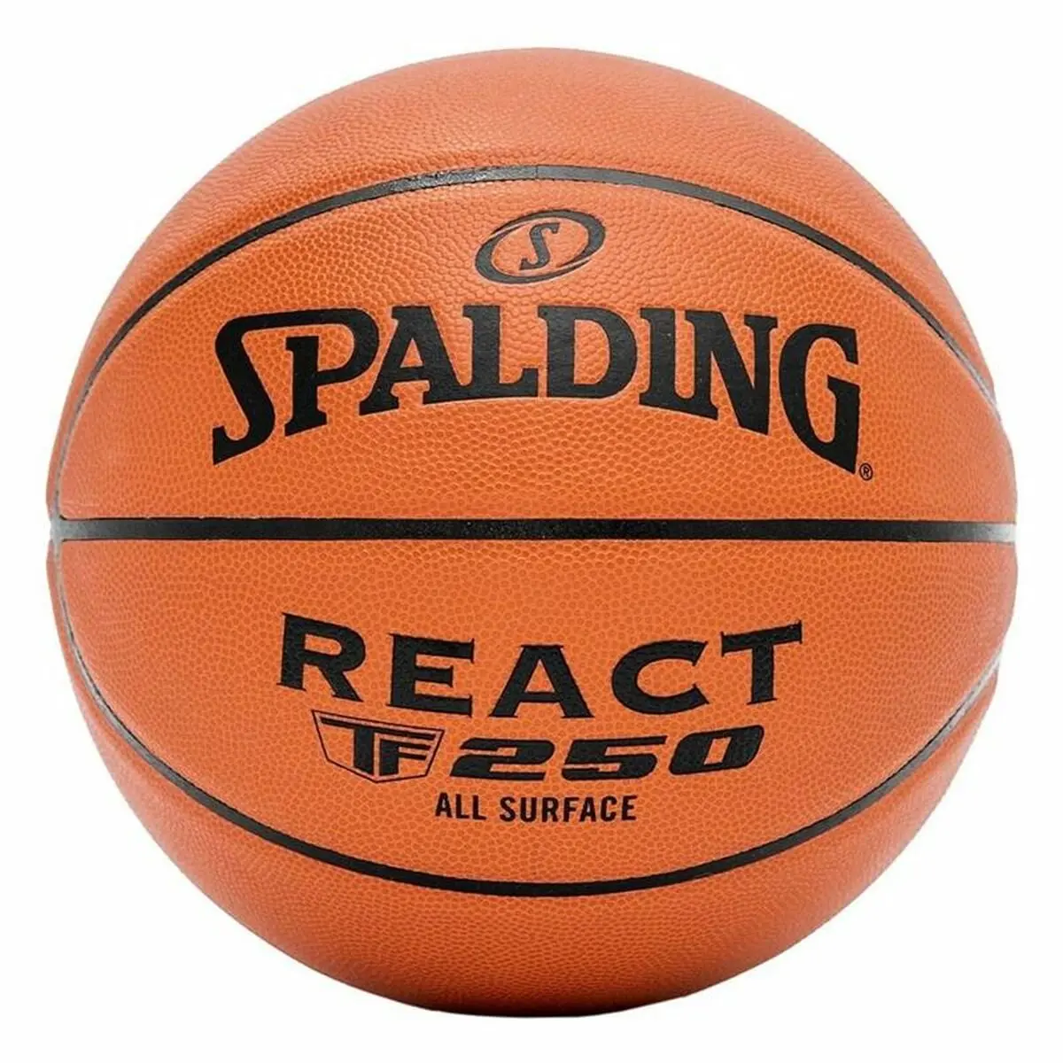 Pallone da Basket Spalding React TF-250 Multicolore 5