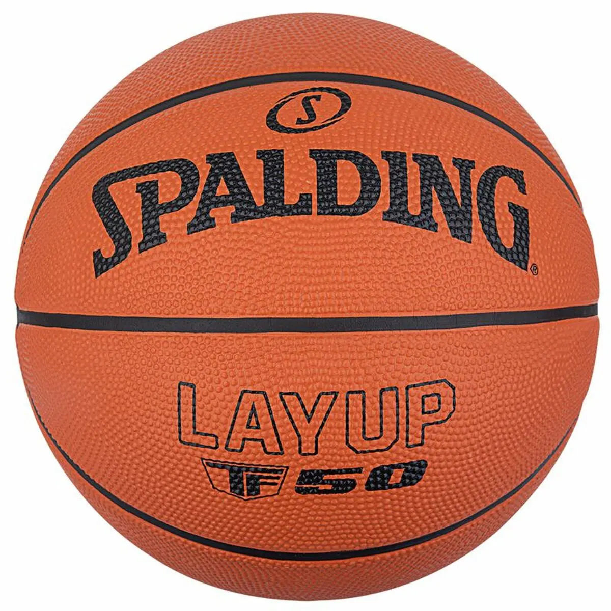 Pallone da Basket Spalding Layup TF-50 Arancione scuro (Taglia 6)