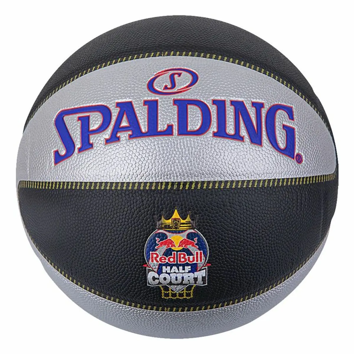 Pallone da Basket Spalding TF-33 Redbull Half Nero 7 Caucciù