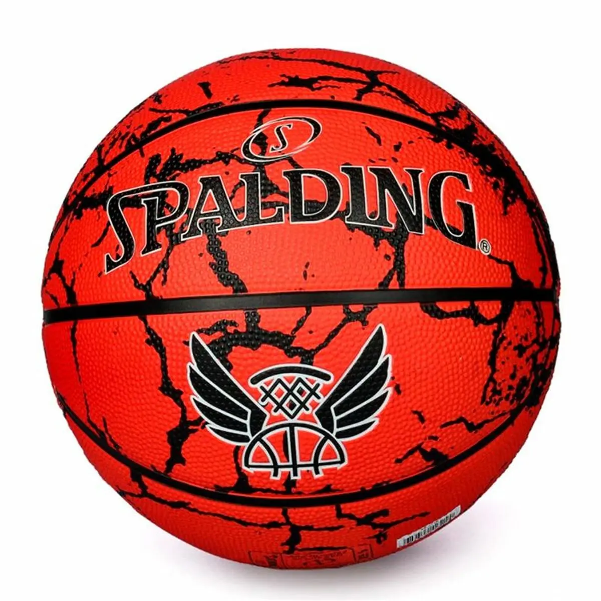 Pallone da Basket Spalding Flight Crack Multicolore (Taglia 5)