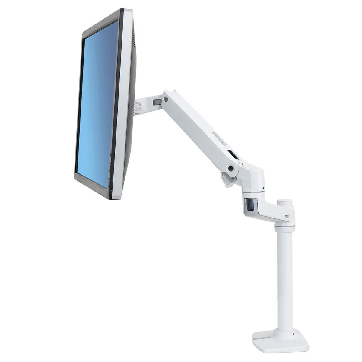 Supporto da Tavolo per Schermo Ergotron 45-537-216 Bianco 32"