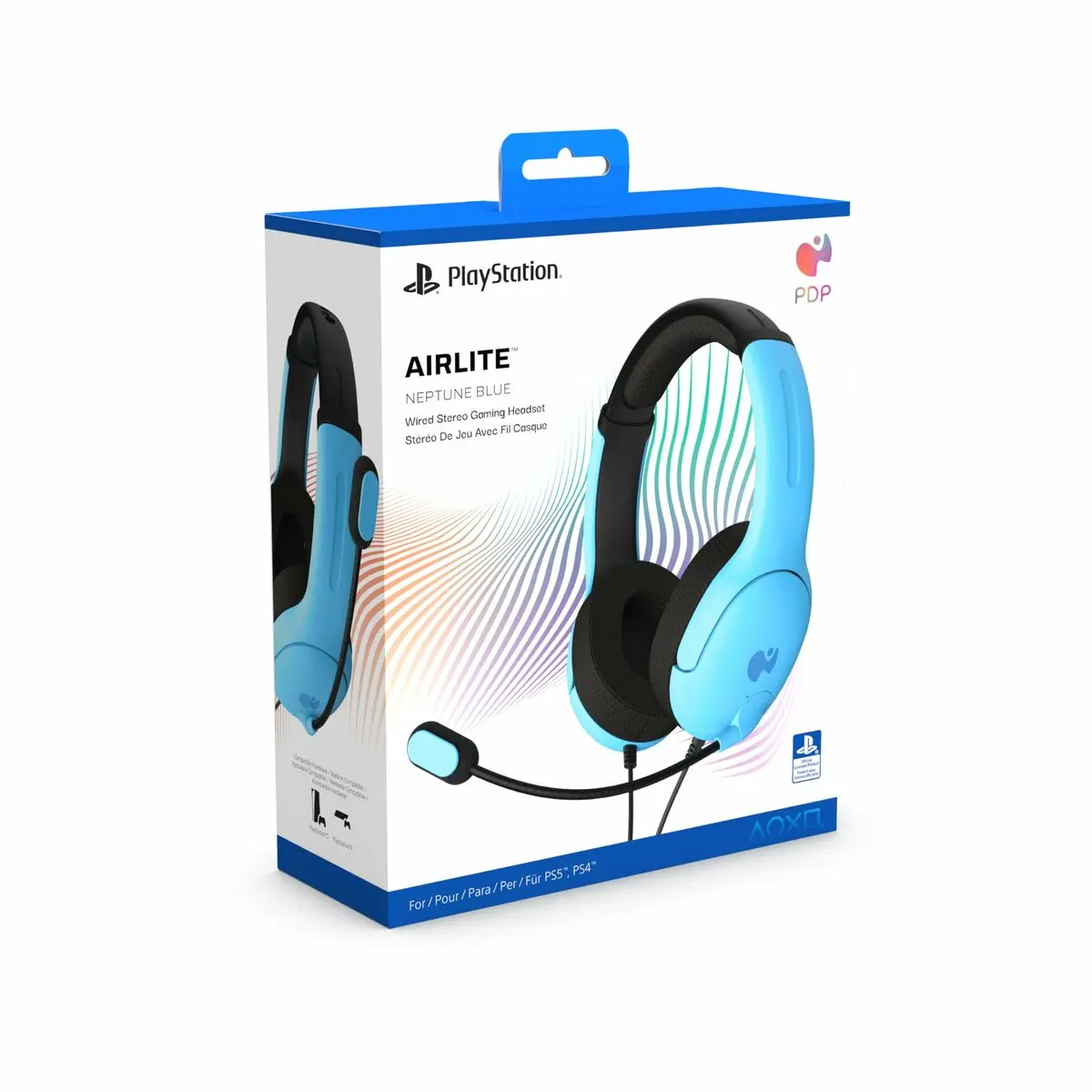 Auricolari con Microfono PDP Airlite  Azzurro