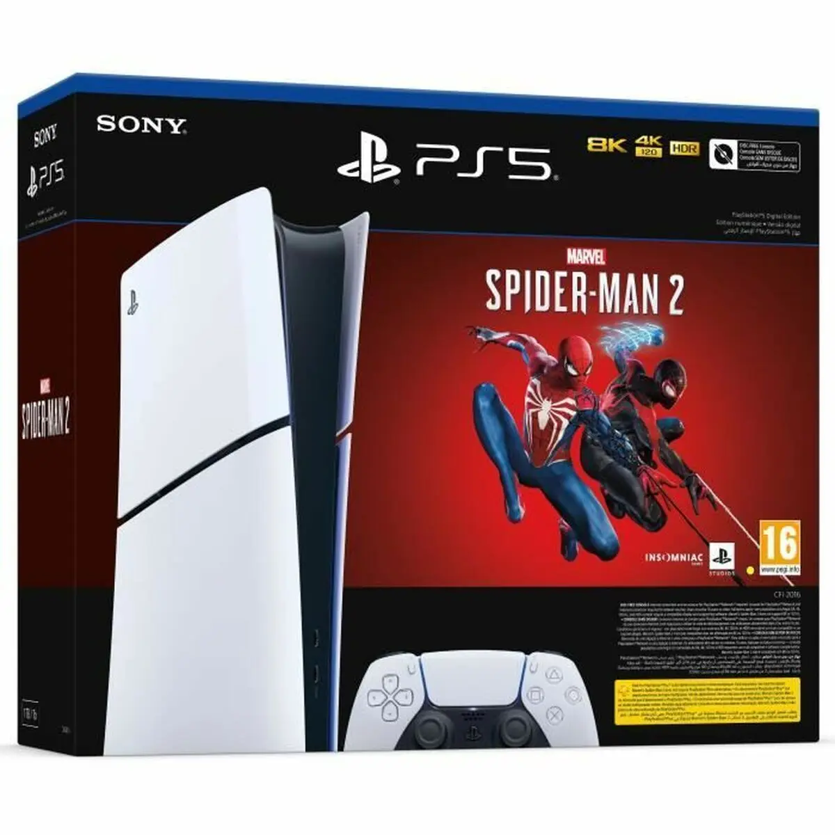 PlayStation 5 Sony Slim Spider-Man 2 Digitale