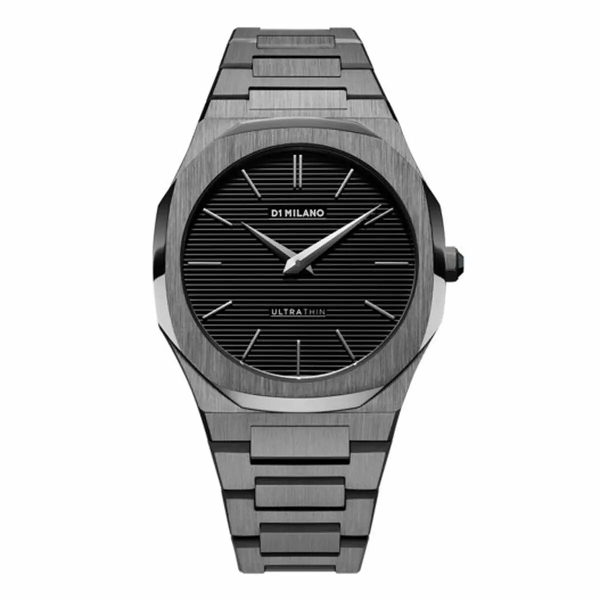 Orologio Unisex D1 Milano ULTRA THIN GUN METAL - RE-STYLE EDITION (Ø 40 mm)