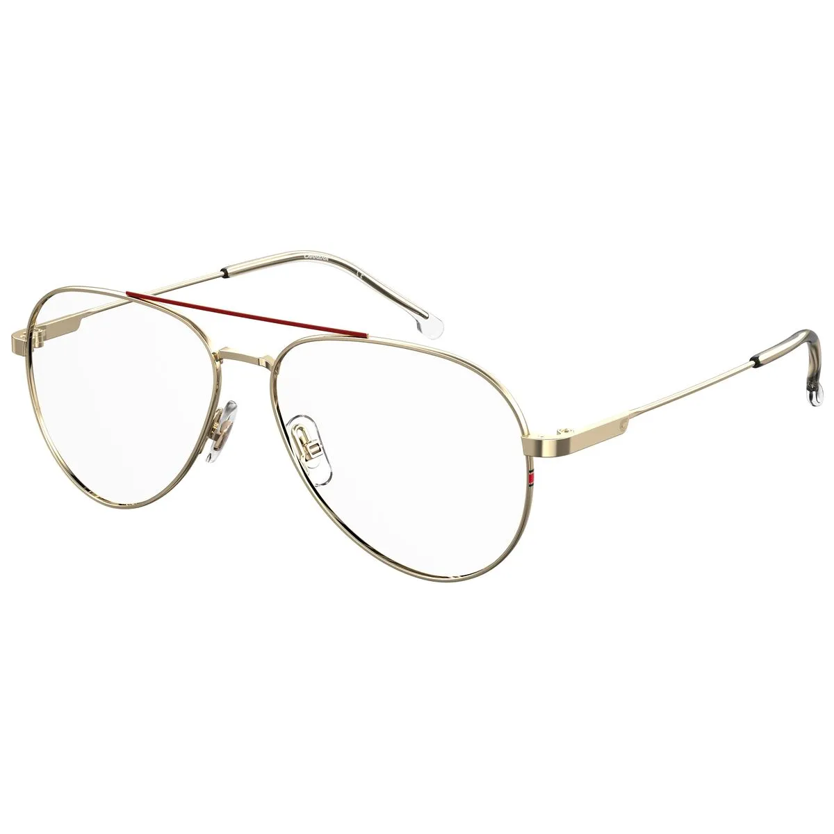 Montatura per Occhiali Unisex Carrera CARRERA-2020T-J5G Gold Ø 53 mm