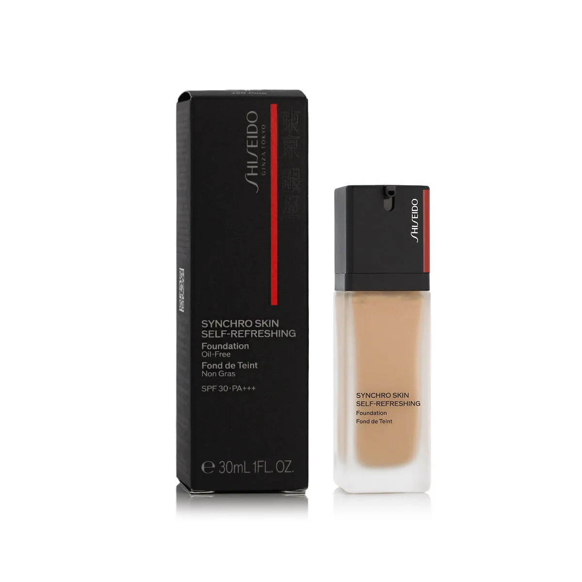 Base per Trucco Fluida Shiseido Synchro Skin Self-Refreshing Nº 320 Pine Spf 30 30 ml