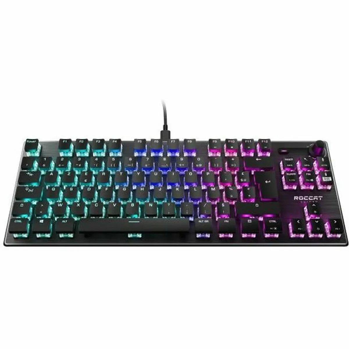 Tastiera Bluetooth con Supporto per Tablet Roccat VULCAN TKL AIMO AZERTY Nero