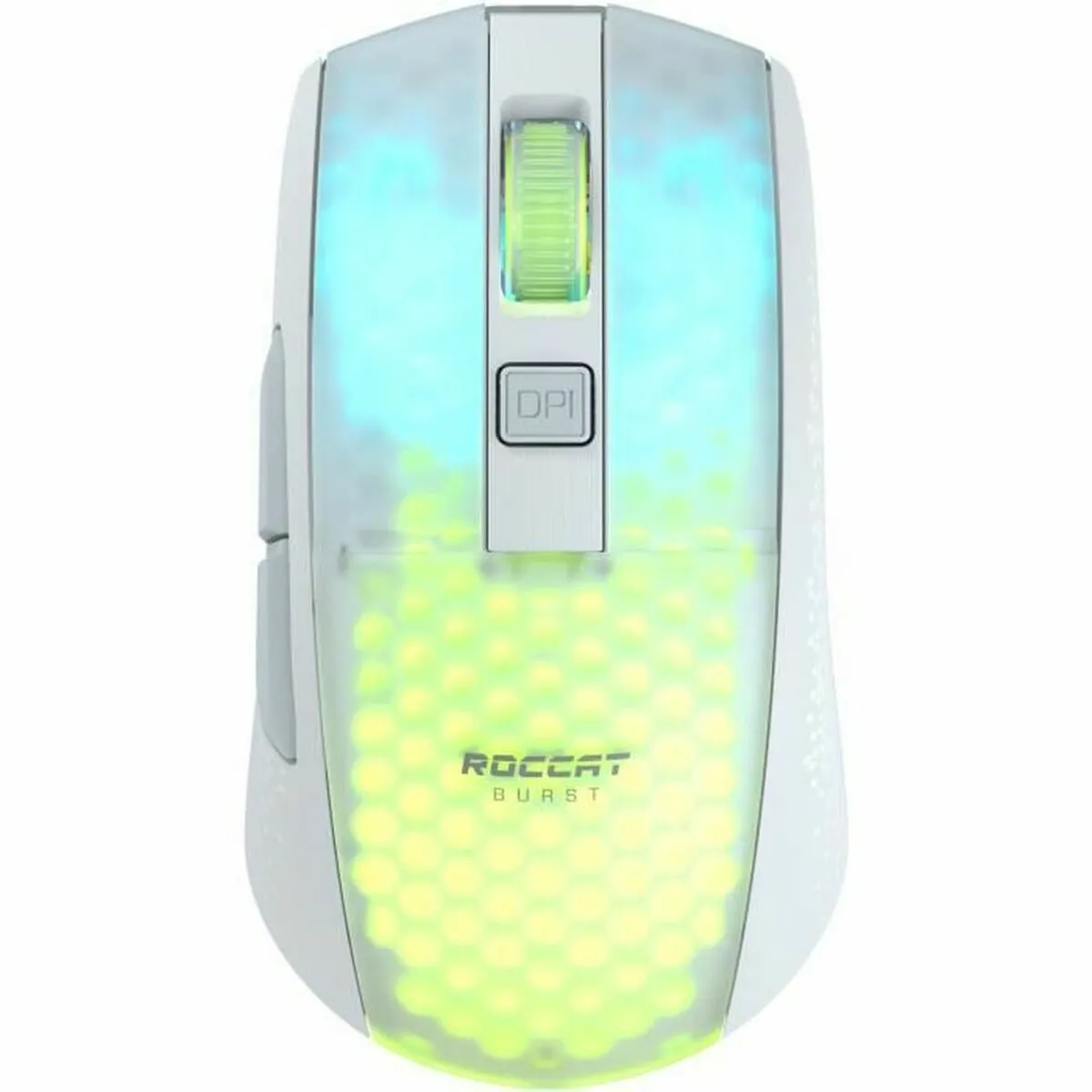 Mouse Roccat Burst Pro Air Bluetooth Bianco Gaming Luci LED