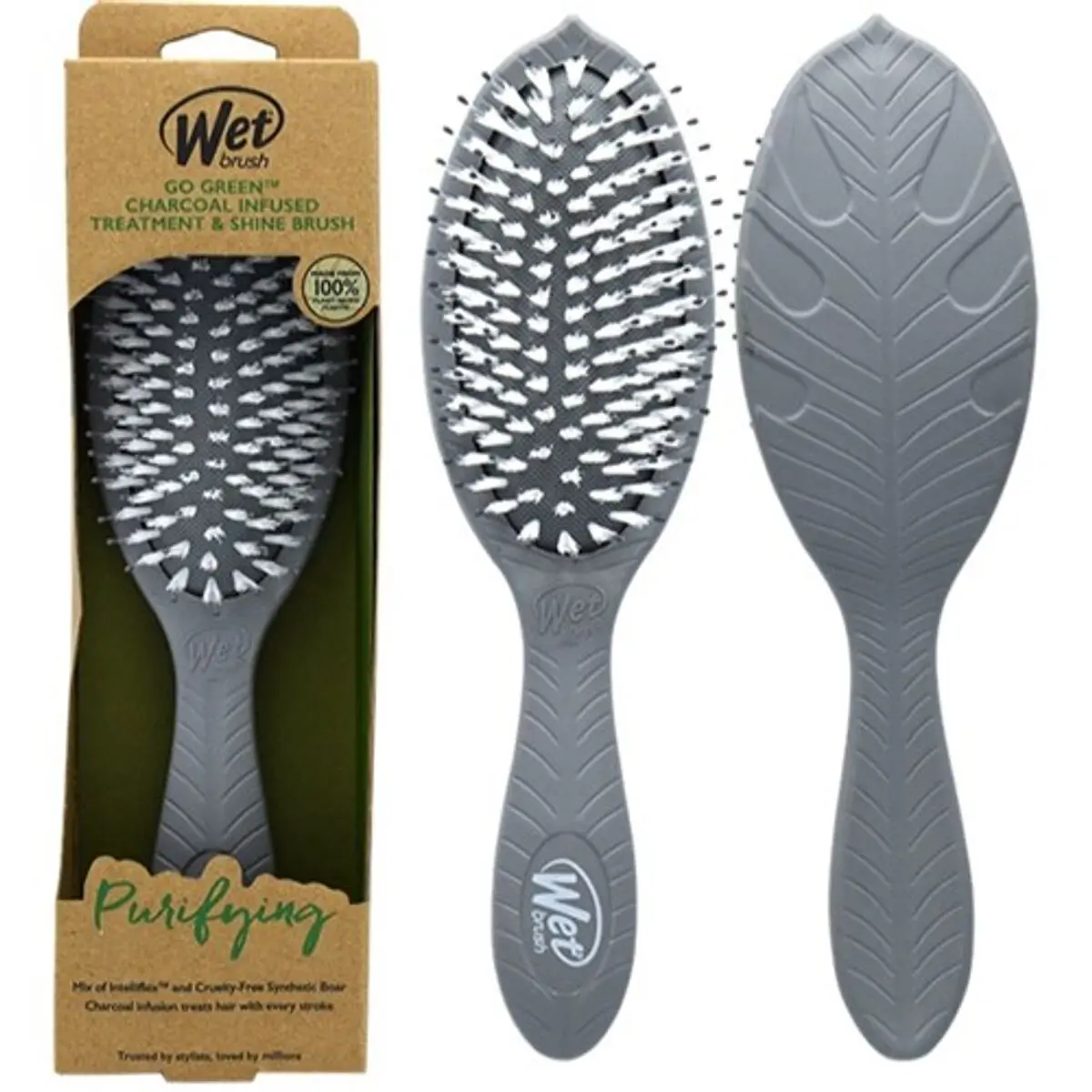 Spazzola Districante The Wet Brush Go Green Grigio Addolcitore