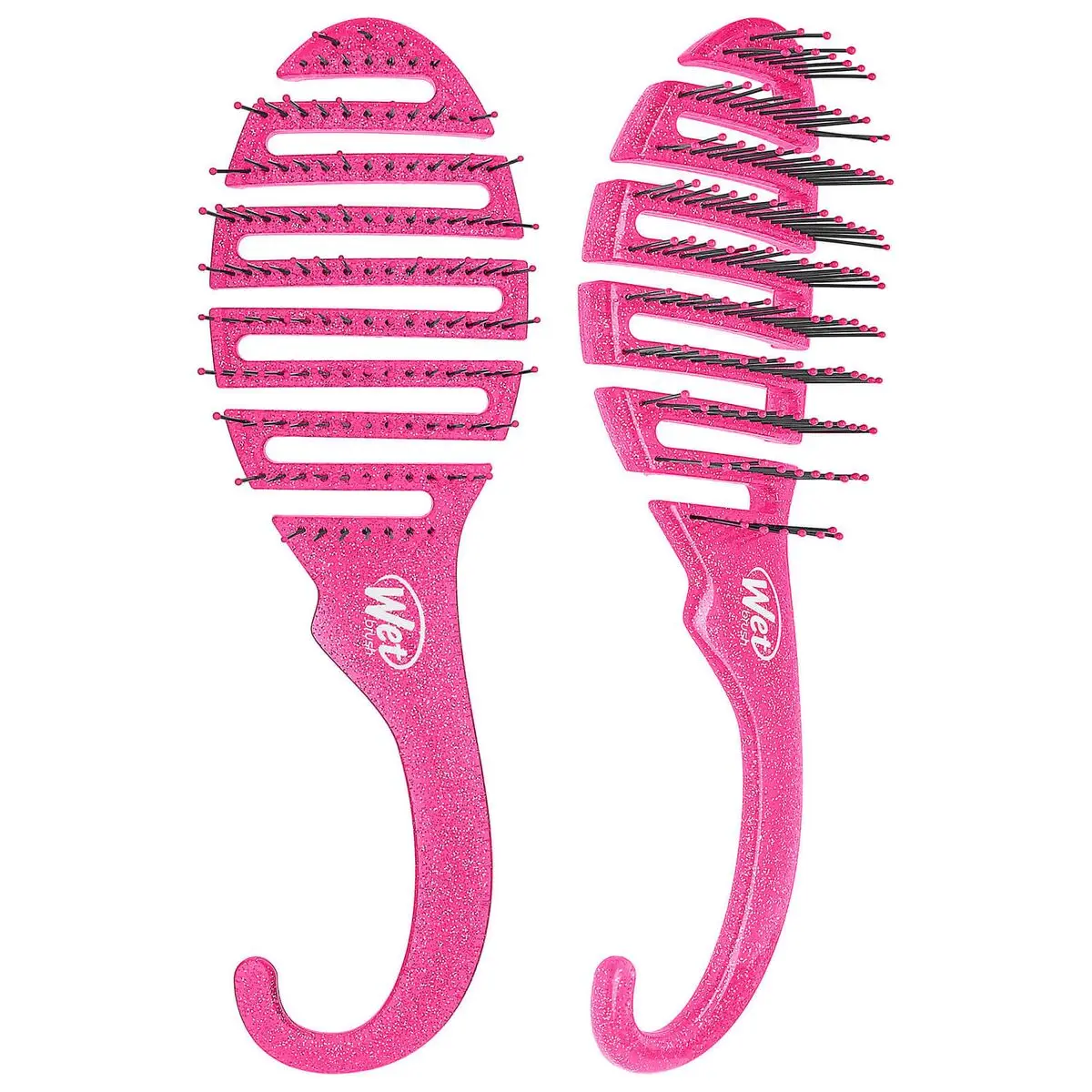 Spazzola Districante The Wet Brush Glitter Rosa Doccia