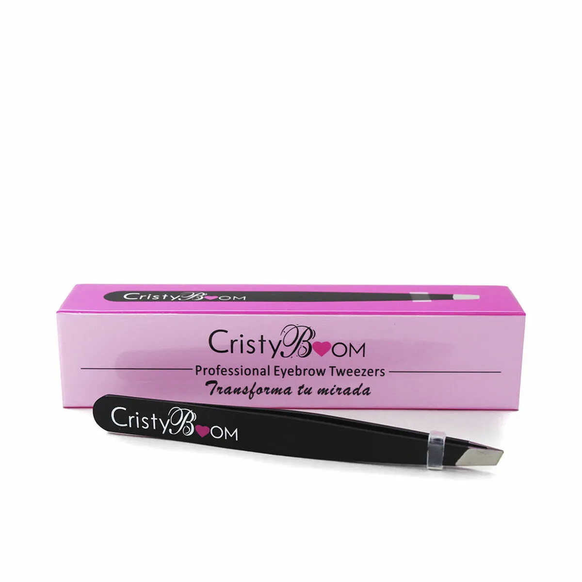 Pinzetta Depilazione CristyBoom Professional Nero (1 Unità)