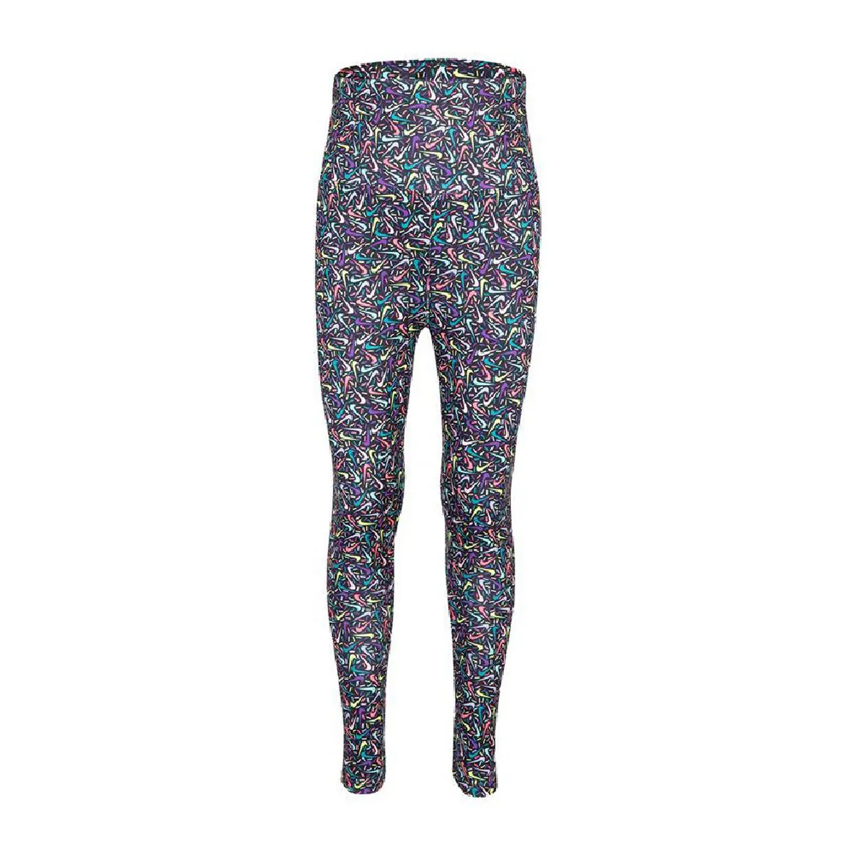 Leggings Sportivi per Bambini Nike Swoosh Sprinkle 3-4 Anni Porpora