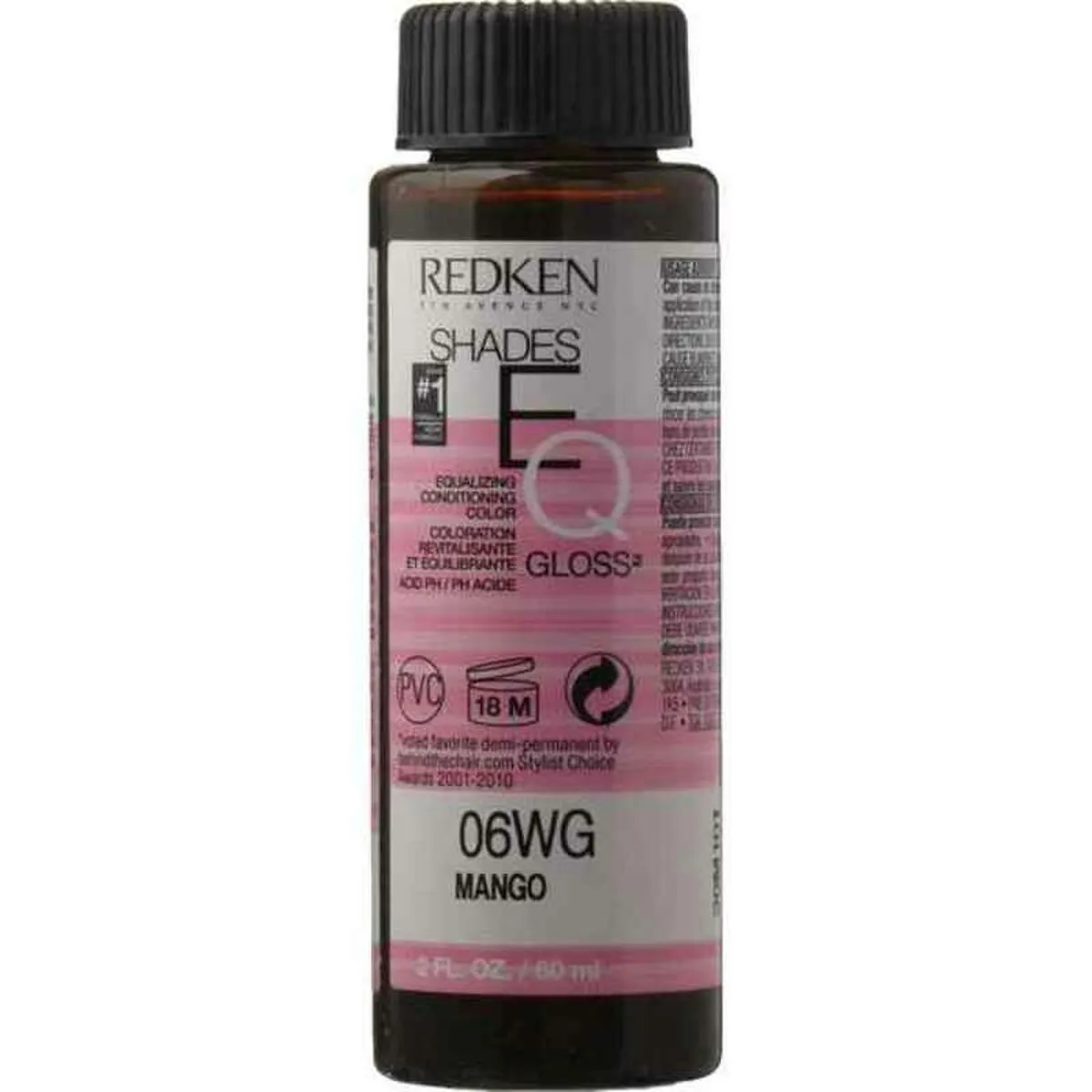 Tintura Permanente in Crema Redken EQ Gloss Nº 06WG (60 ml)