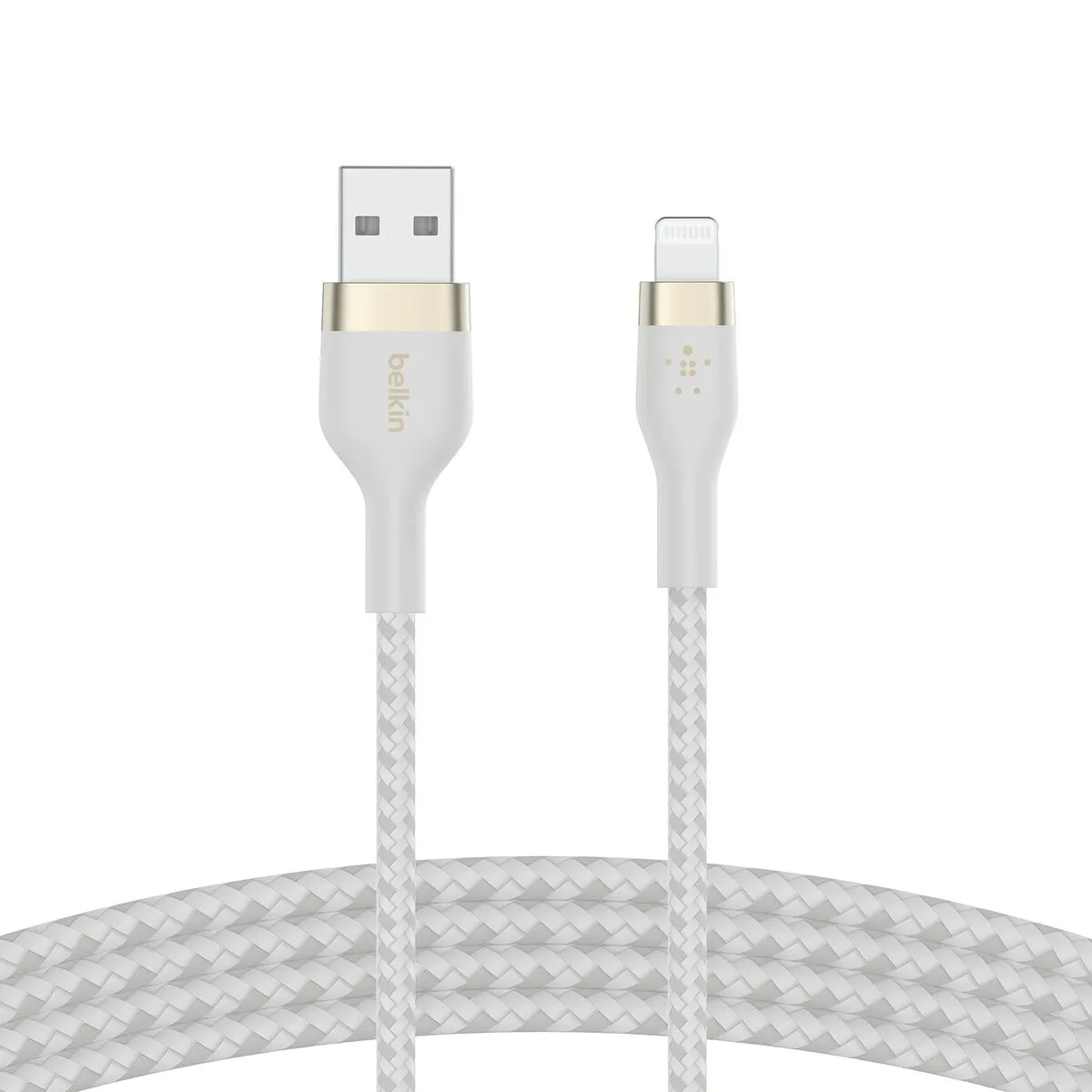 Cavo USB a Lightning Belkin CAA010BT2MWH Bianco 2 m