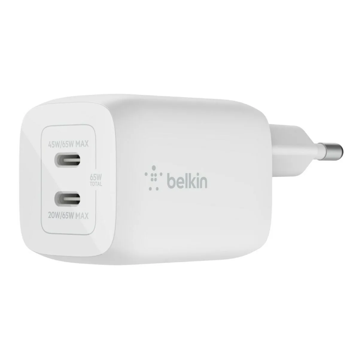 Caricabatterie da Parete Belkin WCH013vfWH Bianco 65 W