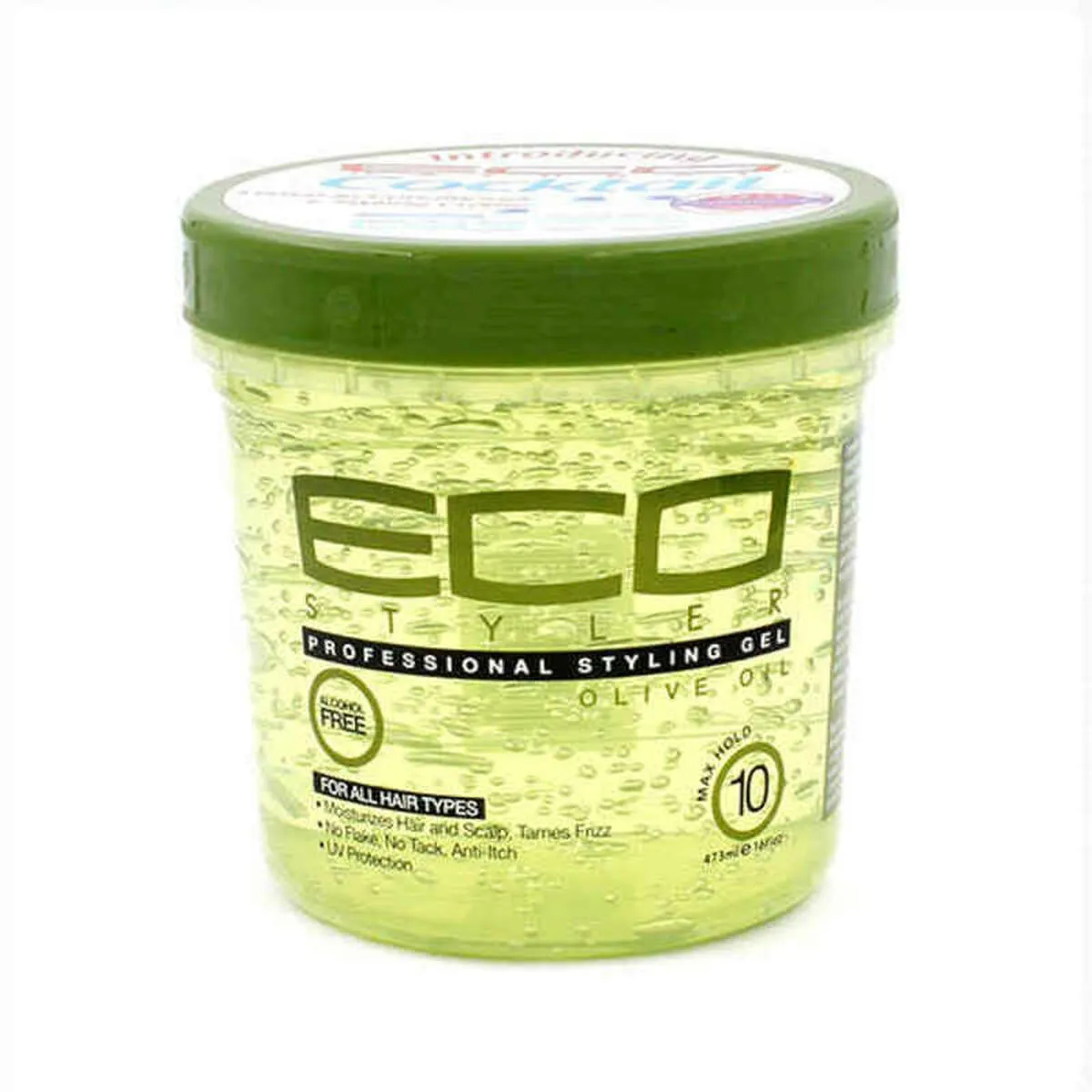 Gel a Fissaggio Medio Eco Style Olio d'Oliva (473 ml)