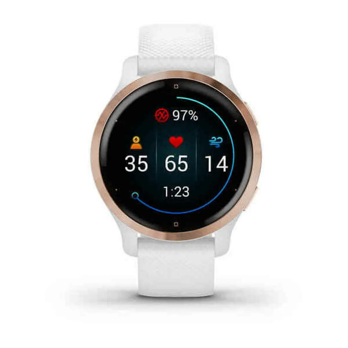 Smartwatch GARMIN 010-02429-13 1,1" Bianco Oro Rosa