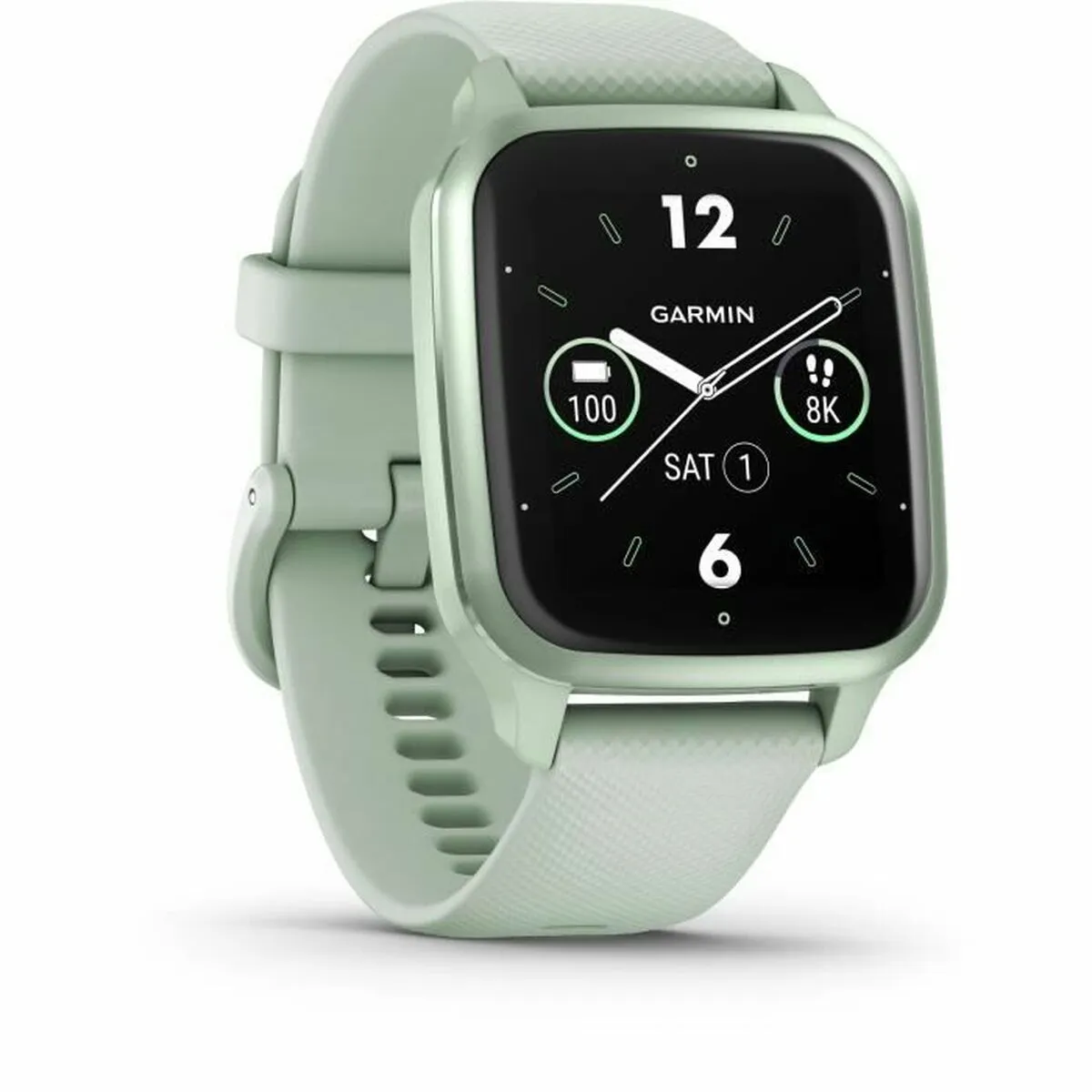 Orologi Sportivi GARMIN Venu Sq 2 1,4" Verde tenue