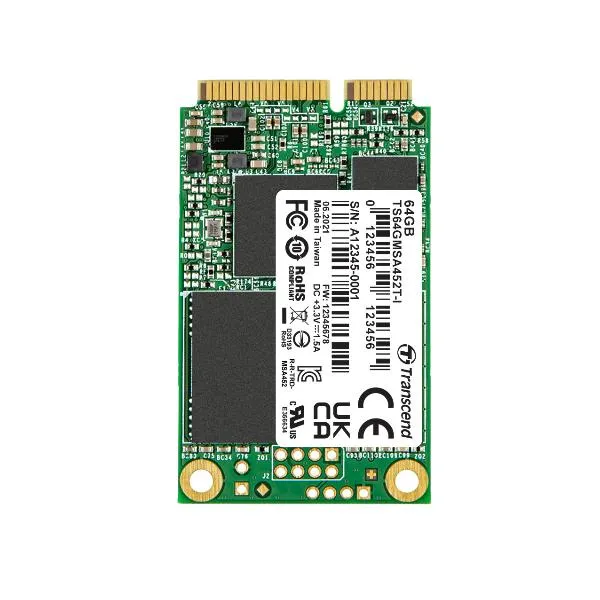 64GB MSATA SSD SATA3 3D TLC