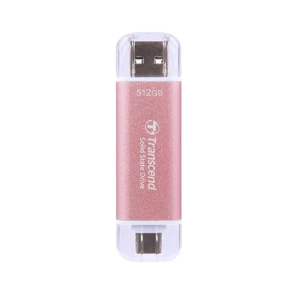 512GB EXTSSD USB10GBPS TYPEC/A PINK