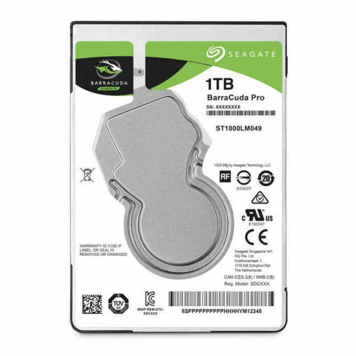 Hard Disk Seagate Barracuda Pro 3,5" 2,5" 1 TB HDD 1 TB SSD