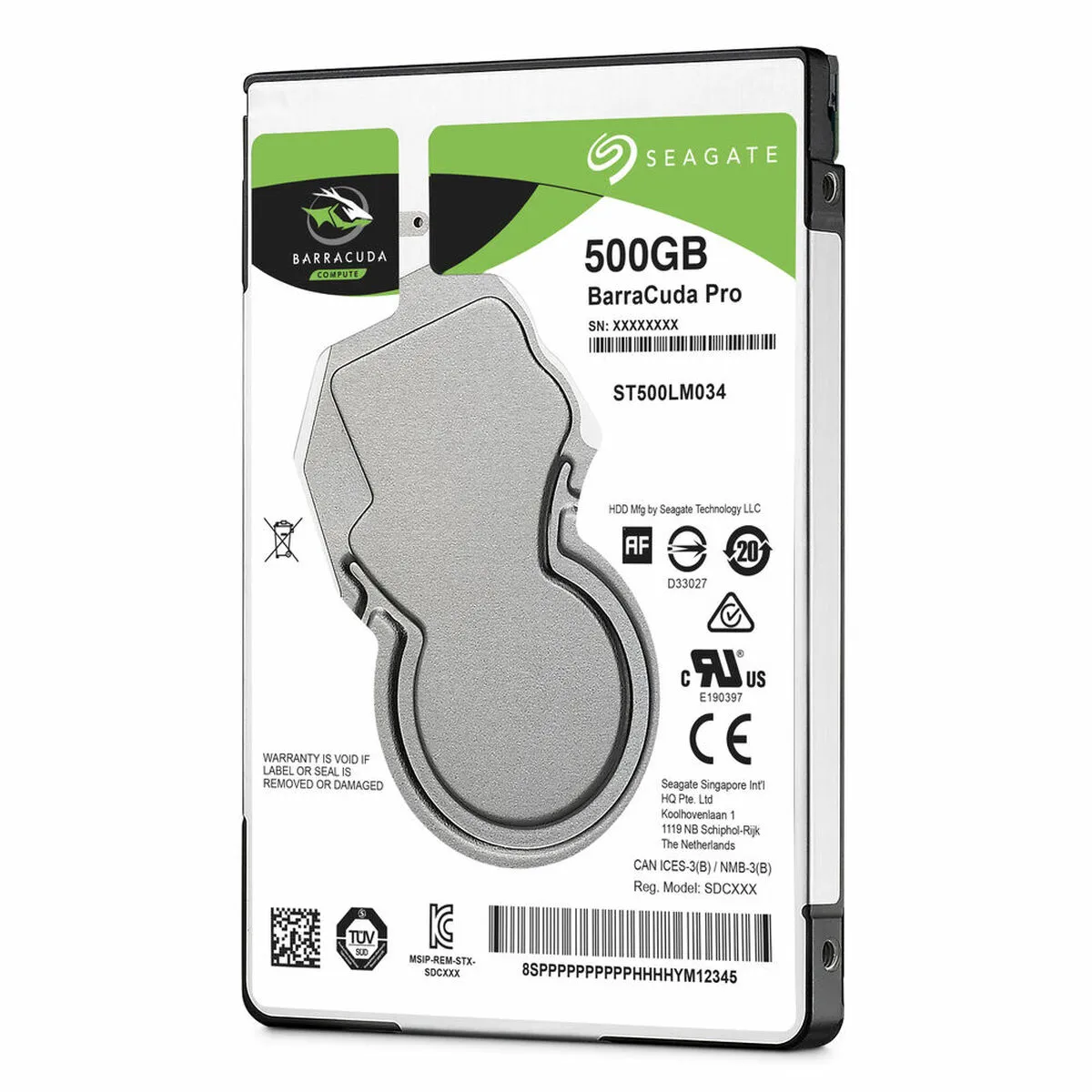 Hard Disk Seagate ST500LM034 3,5" 2,5" 500 GB HDD 500 GB SSD 2,5"