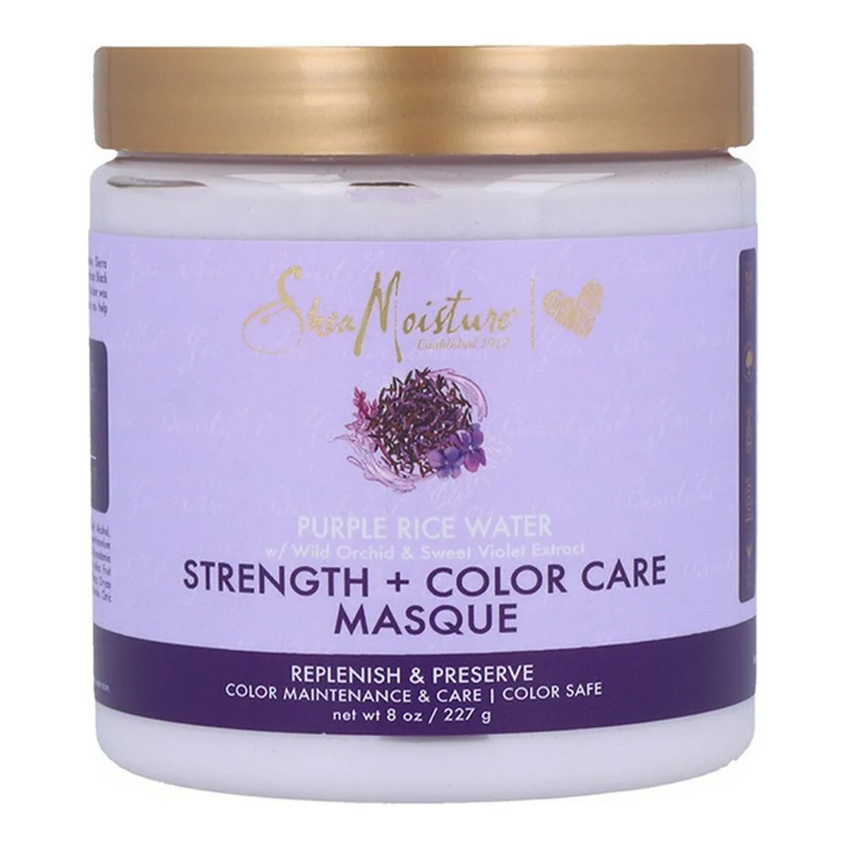 Maschera per Capelli Purple Rice Water Shea Moisture Moisture Purple (227 g)