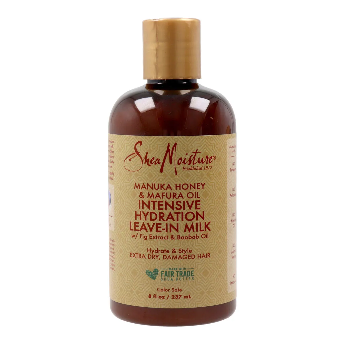 Lozione per Capelli Shea Moisture Manuka Leave-In Milk Mele 237 ml Burro di Karitè