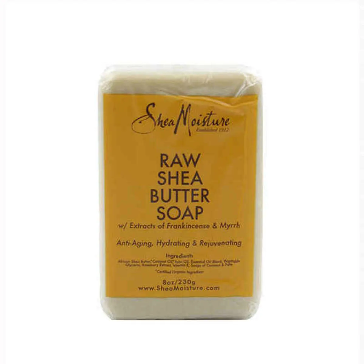 Sapone Shea Moisture Raw 230 g Burro di Karitè