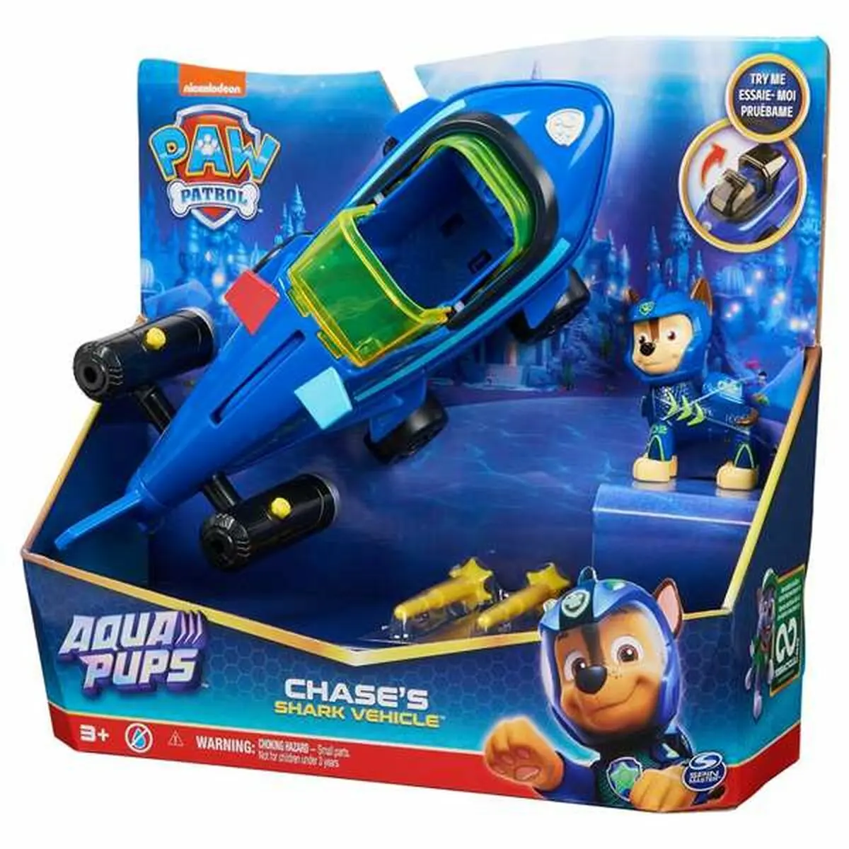 Veicolo The Paw Patrol Aqua Pups 10,25 x 3,88 x 9,5 cm