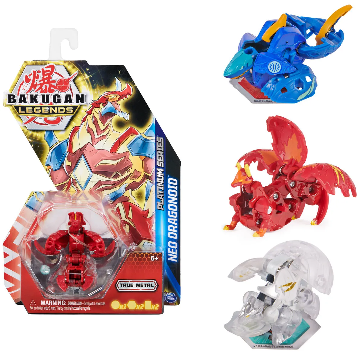 Personaggi d'Azione Bakugan Legends Platinum Series