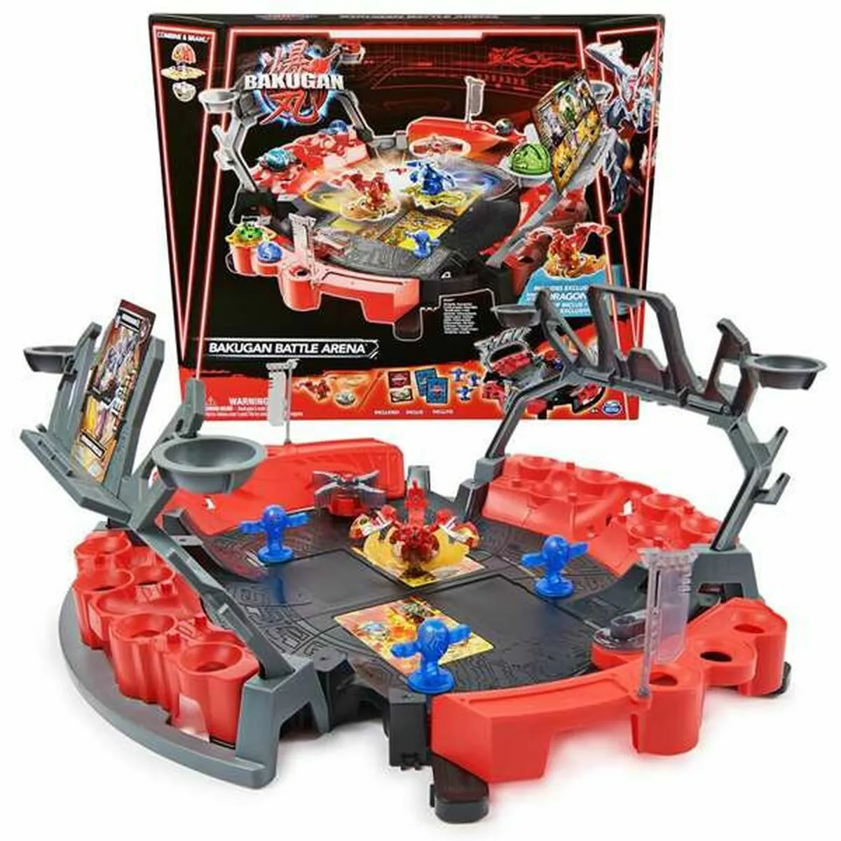 Stadio di battaglia Bakugan 6067045 35 x 42 x 9 cm Inglés, Alemán 1 Pezzi