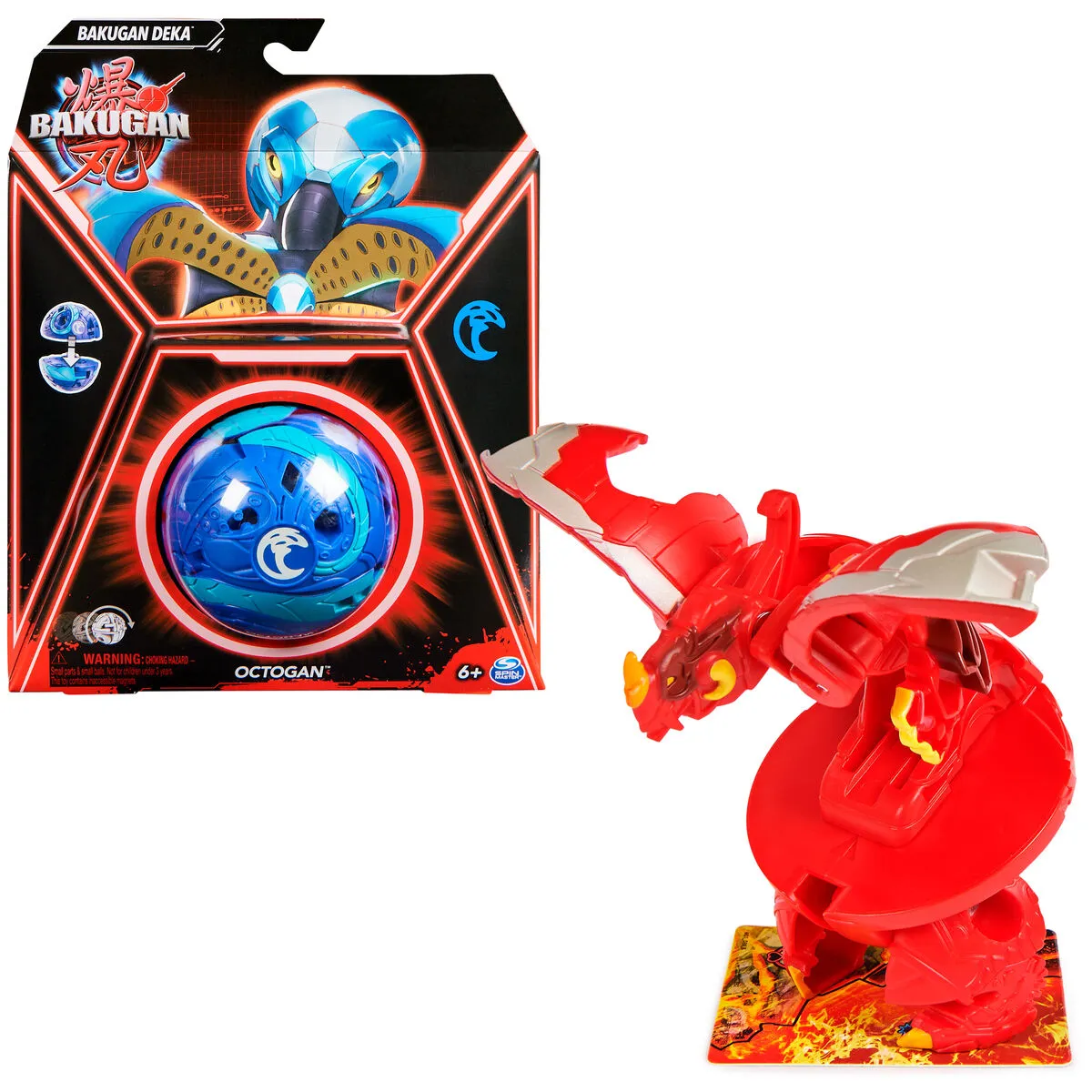 Trottola Bakugan Deka Inglés, Alemán